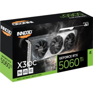 Inno3d GeForce RTX 5060 Ti TWIN X3 OC 16GB, Grafikkarte - N506T3-16D7X-191073L technikbar