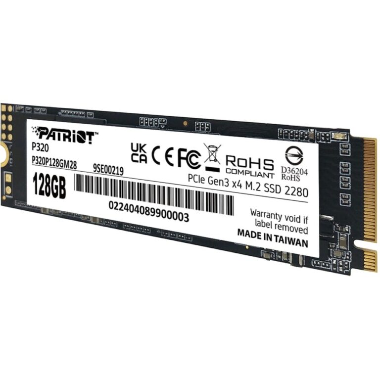 Patriot P320 128GB, SSD - P320P128GM28 technikbar