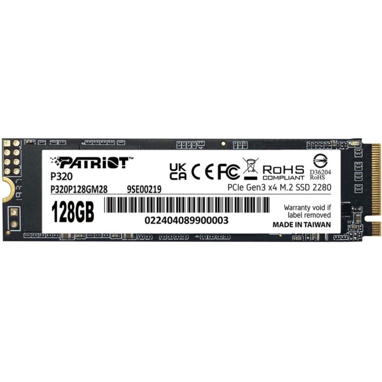 Patriot P320 128GB, SSD - P320P128GM28 technikbar