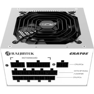RAIJINTEK CRATOS 1000 WHITE, PC-Netzteil - 0R30B00006 technikbar
