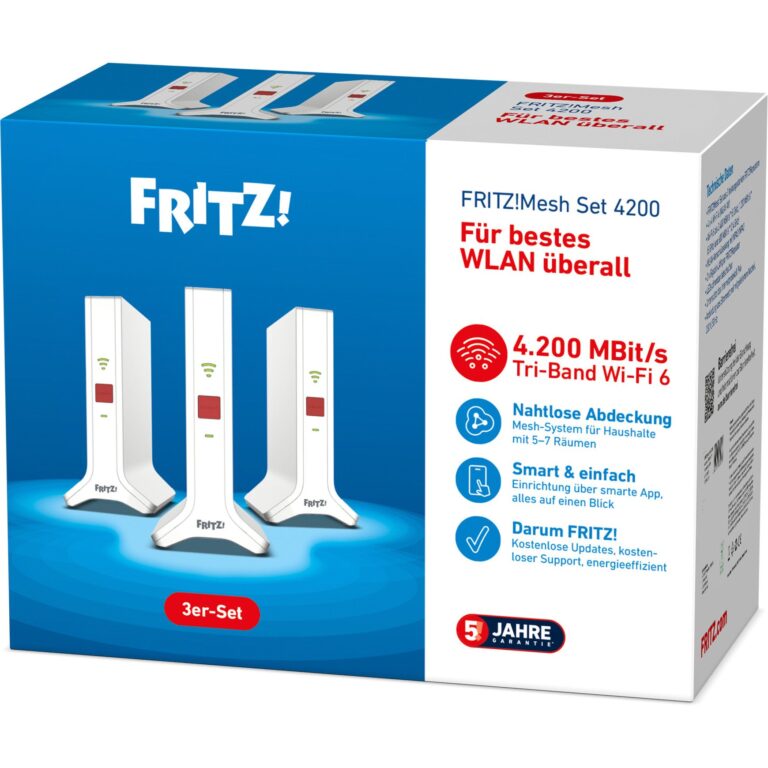 AVM FRITZ!Mesh Set 4200 3er-Set, Repeater - 20003107 technikbar