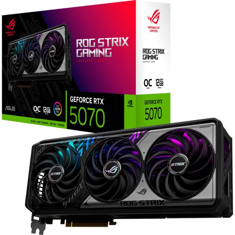 Asus GeForce RTX 5070 ROG Strix GAMING OC, Grafikkarte