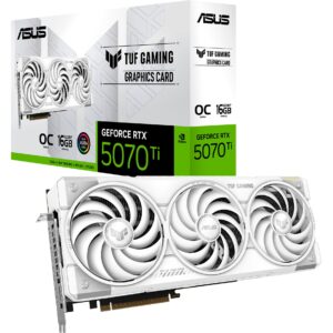 Asus GeForce RTX 5070 Ti TUF GAMING OC WHITE Edition, Grafikkarte - 90YV0MD3-M0NA00 technikbar