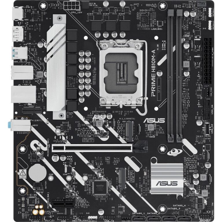 Asus PRIME H810M-A-CSM, Mainboard - 90MB1KK0-M0EAYC technikbar