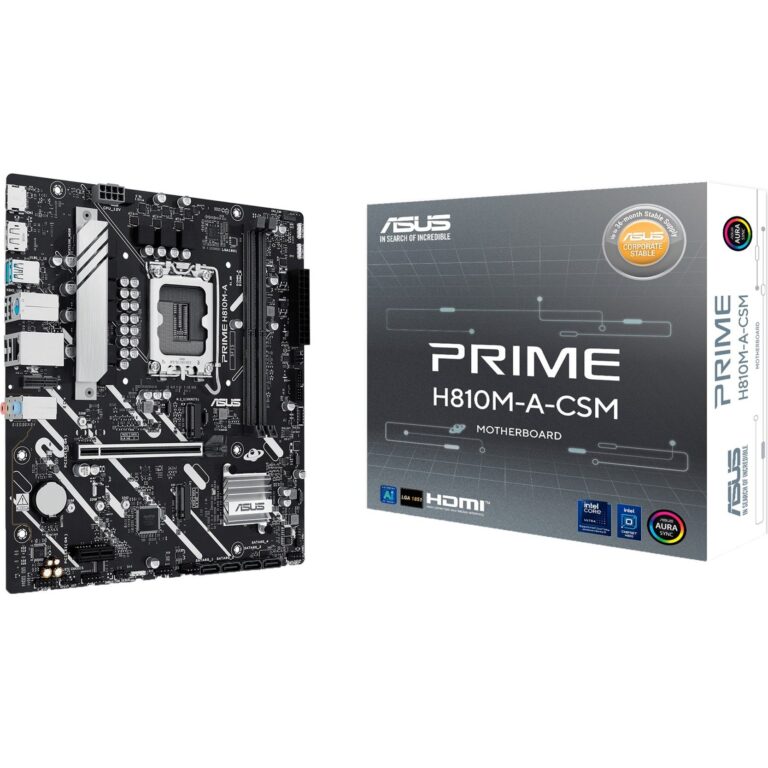 Asus PRIME H810M-A-CSM, Mainboard - 90MB1KK0-M0EAYC technikbar