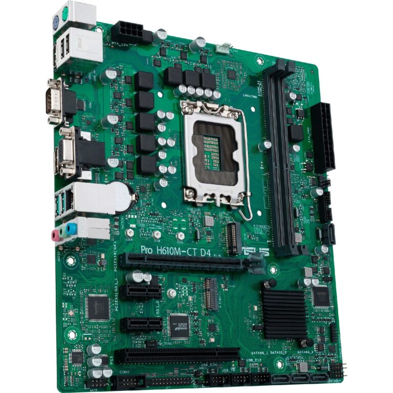 Asus PRO H610M-CT D4-CSM, Mainboard - 90MB1A40-M0EAYC technikbar