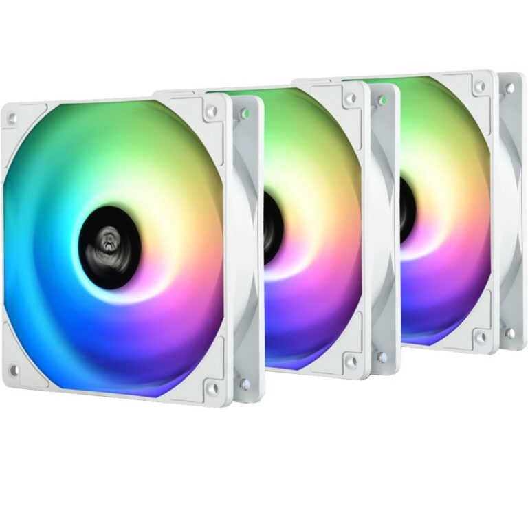 Enermax HF120 ARGB White 3 Pack 120x120x25, Gehäuselüfter