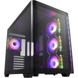 FSP M580-BA bk, Tower-Gehäuse - POC0000254 technikbar