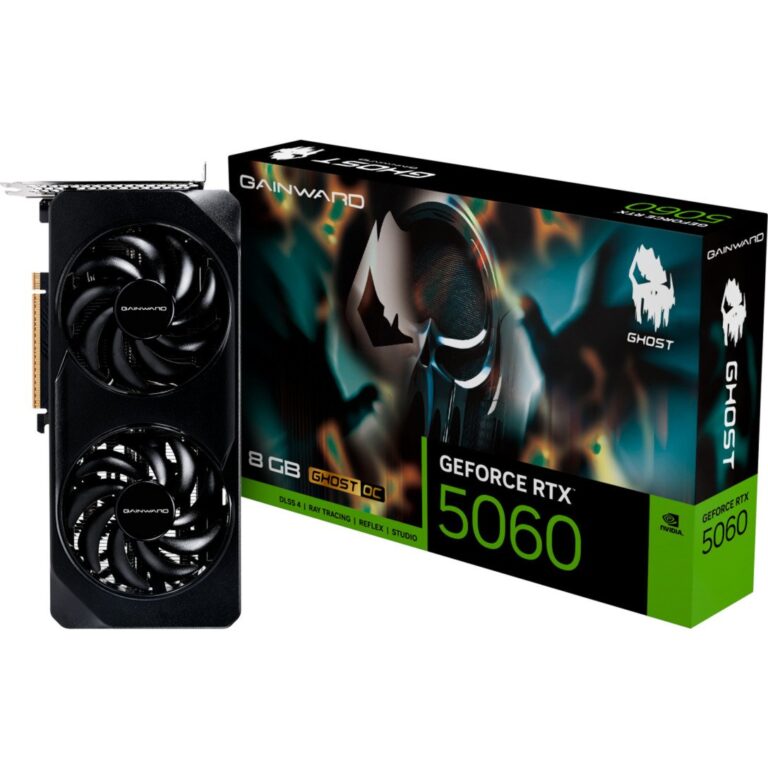 Gainward GeForce RTX 5060 Ghost 8GB OC, Grafikkarte