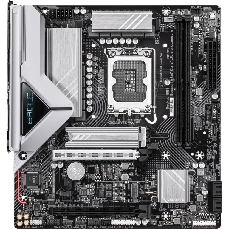 Gigabyte B860M EAGLE V2, Mainboard technikbar