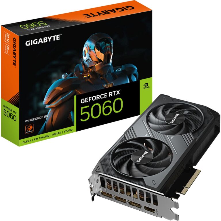 Gigabyte GeForce RTX 5060 WINDFORCE 8G, Grafikkarte