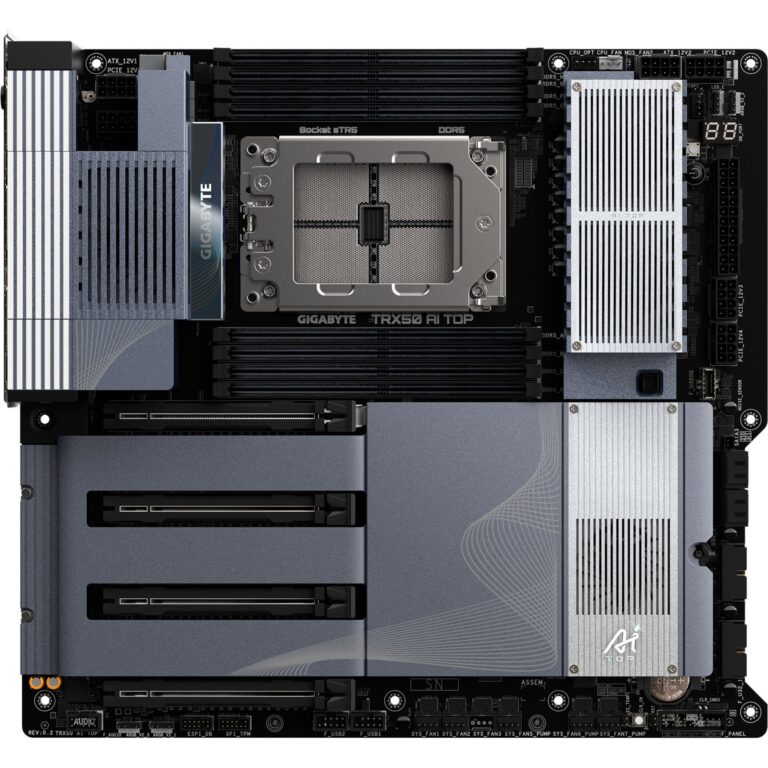 Gigabyte TRX50 AI TOP, Mainboard - TRX50 AI TOP-2B technikbar