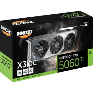 Inno3d GeForce RTX 5060 Ti TWIN X3 OC 8GB, Grafikkarte - N506T3-08D7X-193075L technikbar