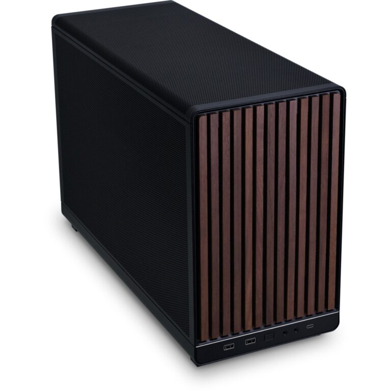 Lian Li DAN Cases A3 Wood , Tower-Gehäuse - A3- MATX-WD BLACK technikbar