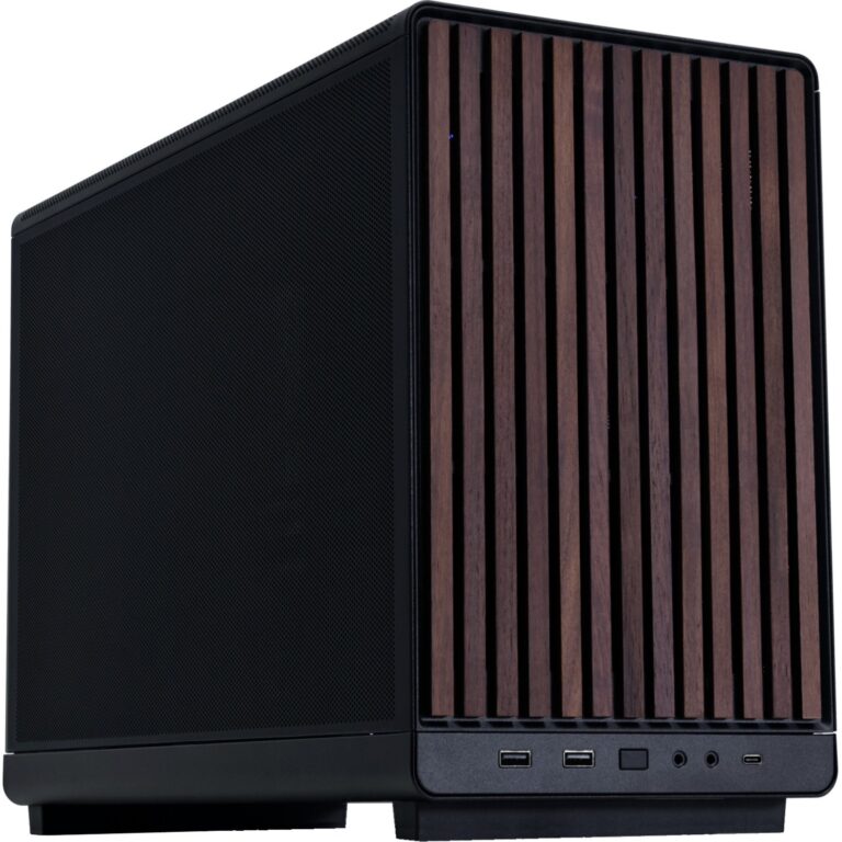 Lian Li DAN Cases A3 Wood , Tower-Gehäuse - A3- MATX-WD BLACK technikbar