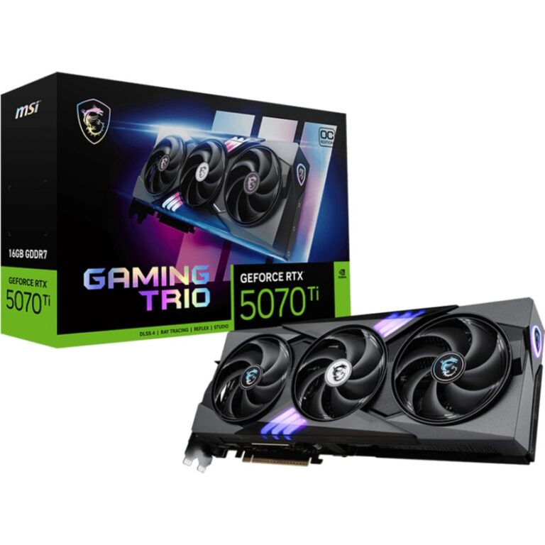 MSI GeForce RTX 5070 Ti GAMING TRIO OC, Grafikkarte