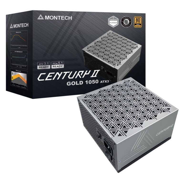 Montech CENTURY II 1050, PC-Netzteil - 1050W technikbar