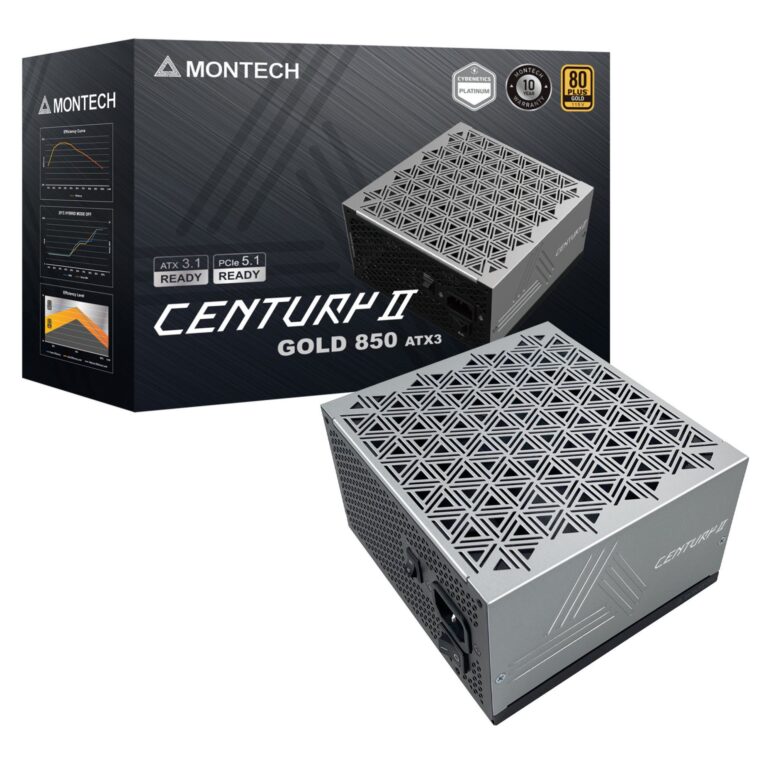 Montech CENTURY II 850, PC-Netzteil - 850W technikbar