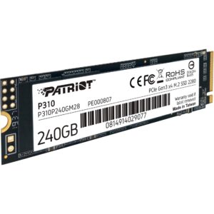 Patriot P310 240 GB, SSD technikbar