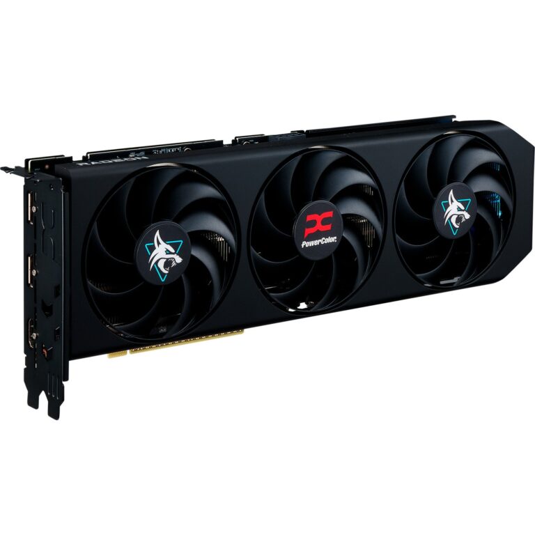 Powercolor Radeon RX 9060 XT Hellound 16GB, Grafikkarte - RX9060XT 16G-L/OC technikbar