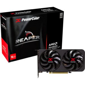 Powercolor Radeon RX 9060 XT Reaper 16GB, Grafikkarte - RX9060XT 16G-A technikbar