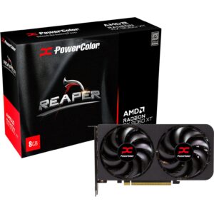 Powercolor Radeon RX 9060 XT Reaper 8GB , Grafikkarte - RX9060XT 8G-A technikbar