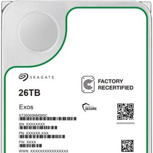 Seagate Exos 26 TB Generalüberholt, Festplatte - ST26000NM000C-FR technikbar