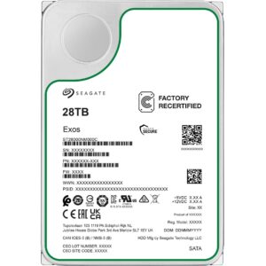 Seagate Exos 28 TB Generalüberholt, Festplatte - ST28000NM000C technikbar