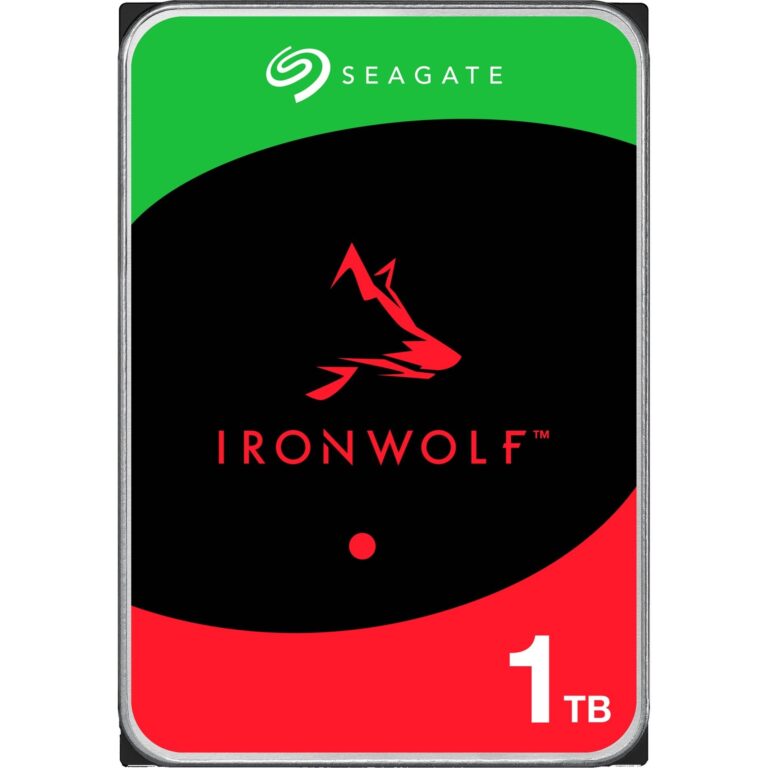 Seagate IronWolf NAS 1 TB CMR, Festplatte - ST1000VN008 technikbar