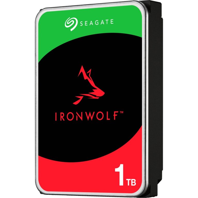Seagate IronWolf NAS 1 TB CMR, Festplatte - ST1000VN008 technikbar