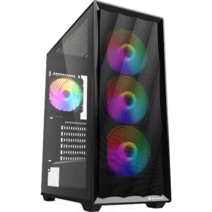 Sharkoon VK4 Rainbow , Tower-Gehäuse technikbar
