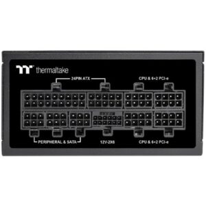 Thermaltake TT Toughpower SFX Platinum 1000W, PC-Netzteil - PS-STP-1000FNFAPE-1 technikbar