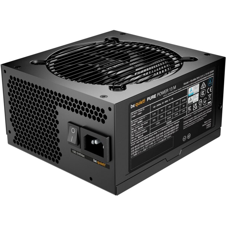 be quiet! Pure Power 13 M 550W, PC-Netzteil - BP024EU technikbar