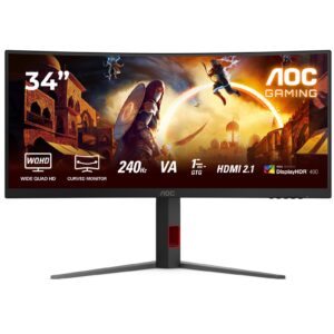 AOC CU34G4Z, Gaming-Monitor technikbar