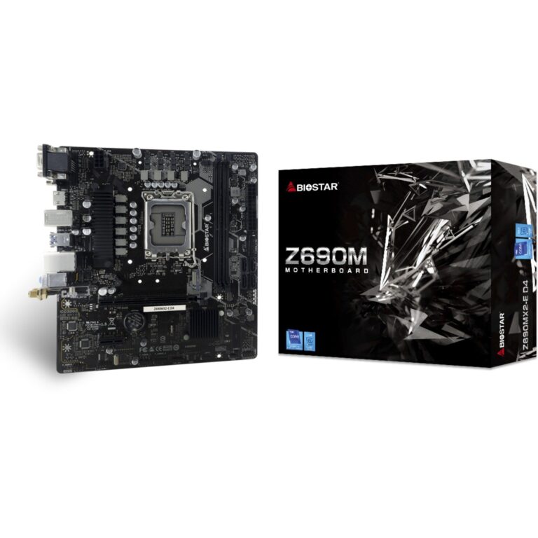 Biostar Z690MX2-E D4, Mainboard