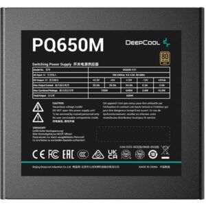 DeepCool PQ650M 650W, PC-Netzteil - R-PQ650M-FA0B-EU technikbar
