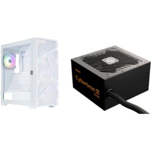 Enermax MarbleShell MS31 RGB  + Cyberbron III 750W, Tower-Gehäuse - 31WW-750N technikbar