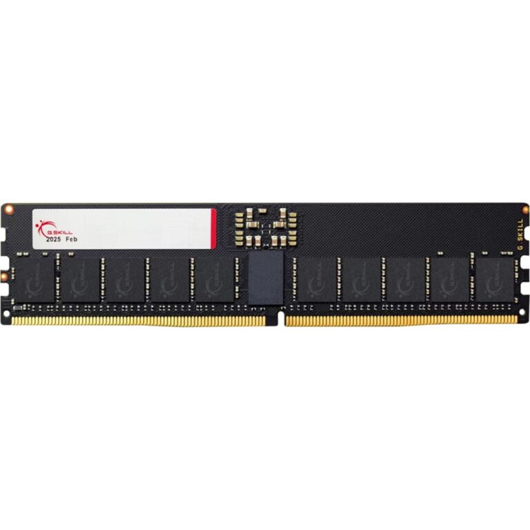 G.Skill DIMM 128 GB DDR5-6400 (4x 32 GB) Quad-Kit, Arbeitsspeicher - F5-6400R3239F32GQ4-T5N technikbar