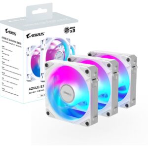 Gigabyte AORUS EZ CHAIN FAN 120, Gehäuselüfter - GP-ECFAN1203 ICE technikbar