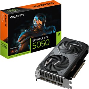Gigabyte GeForce RTX 5050 WINDFORCE OC 8G, Grafikkarte - GV-N5050WF2OC-8GD technikbar