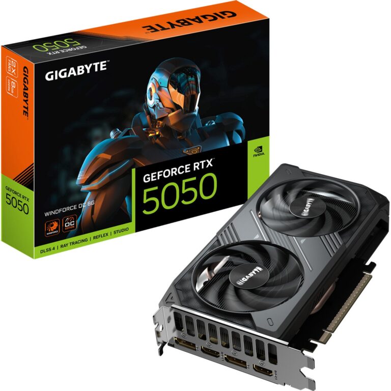 Gigabyte GeForce RTX 5050 WINDFORCE OC 8G, Grafikkarte