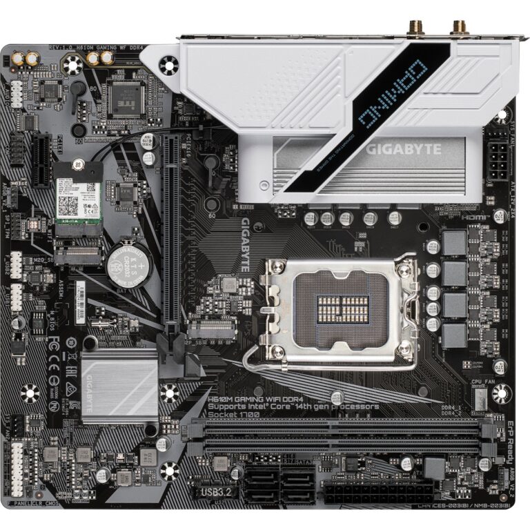 Gigabyte H610M GAMING WIFI DDR4, Mainboard - H610M GAMING WF DDR4 technikbar