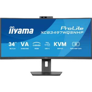 Iiyama ProLite XCB3497WQSNPH-B1, LED-Monitor technikbar