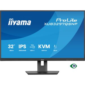 Iiyama ProLite XUB3297QSNP-B1, LED-Monitor technikbar