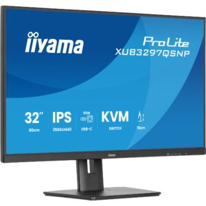 Iiyama ProLite XUB3297QSNP-B1, LED-Monitor technikbar