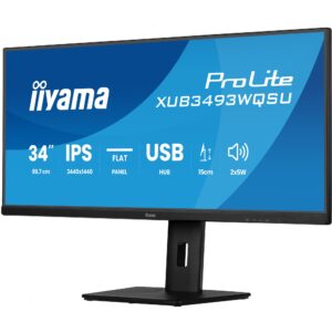 Iiyama ProLite XUB3493WQSU-B6, LED-Monitor technikbar