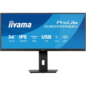 Iiyama ProLite XUB3493WQSU-B6, LED-Monitor technikbar