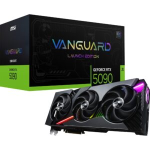 MSI GeForce RTX 5090 32G VANGUARD SOC LAUNCH EDITION, Grafikkarte technikbar
