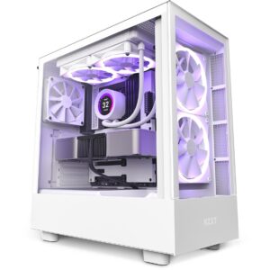 Nzxt H5 Elite All White, Tower-Gehäuse - CC-H51EW-01 technikbar