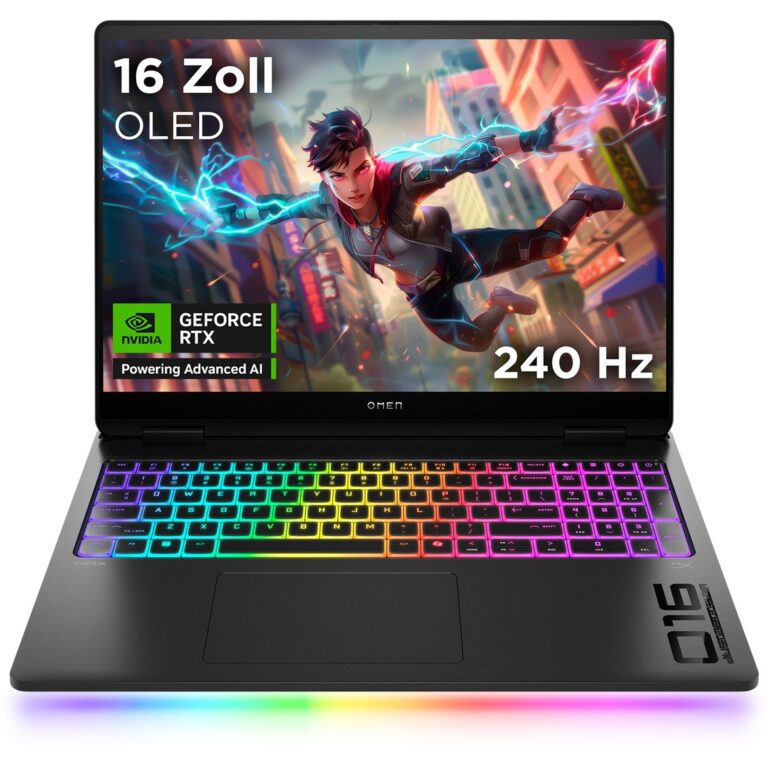 OMEN MAX 16-ah0073ng, Gaming-Notebook - BE6U2EA#ABD technikbar